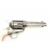Image 6 : Colt SAA revolver, .32 W.C.F. caliber, 4.75”  barrel, blued finish, ivory grips, S/N  236366, in ove