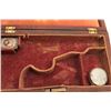 Original 19th century case for American  revolver of percussion era, ca. 1850s-60s;  smaller than ’4