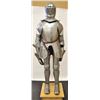 Image 2 : Early to mid-20th century fully articulated  suit of armor probably English made to  decorate castle