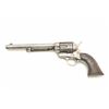 Image 1 : Colt SAA revolver, .45 caliber, 7.5” barrel,  blued and case hardened finish, checkered  hard rubber