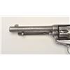 Image 3 : Colt U.S. Cavalry Model SAA revolver, .45  caliber, barrel reduced to 5.5”, nickel  finish, Ainswort