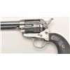 Image 2 : Colt SAA revolver, .45 caliber, 5.5” barrel,  blued and case hardened finish, checkered  hard rubber