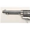 Image 3 : Colt SAA revolver, .45 caliber, 5.5” barrel,  blued and case hardened finish, checkered  hard rubber