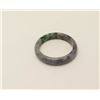 Image 2 : One purple green and gray  Jade bangle  bracelet EST.$200-300