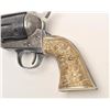 Image 2 : Great Western Arms Co. SAA revolver, .22  caliber, custom engraved by Mike Gouse from  the Bitterroo