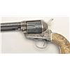 Image 3 : Great Western Arms Co. SAA revolver, .22  caliber, custom engraved by Mike Gouse from  the Bitterroo