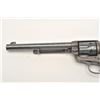 Image 2 : Colt SAA revolver, .38 W.C.F. caliber, 7.5”  barrel, re-finished, checkered hard rubber  good condit