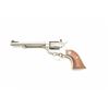 Image 2 : Ruger New Model Single Six revolver, .22  caliber with extra cylinder, 6.5” barrel,  stainless, wood