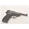Image 4 : Walther P-38 semi-automatic pistol, import  marked, 9mm caliber, 4.75” barrel, mat grey  finish, che