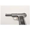 Image 6 : Savage semi-automatic pistol, 7.65mm caliber,  3.75” barrel, blued finish, checkered black  hard rub