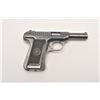 Image 7 : Savage semi-automatic pistol, 7.65mm caliber,  3.75” barrel, blued finish, checkered black  hard rub