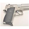 Image 1 : Smith & Wesson Model 669 DA semi-automatic  pistol, 9mm caliber, 3.5” barrel, stainless,  hard rubbe