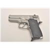 Image 4 : Smith & Wesson Model 669 DA semi-automatic  pistol, 9mm caliber, 3.5” barrel, stainless,  hard rubbe