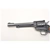 Image 3 : Ruger Single Six revolver, .22 caliber, 6.5”  barrel, blued finish, wood medallion grips  with extra
