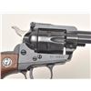 Image 6 : Ruger Single Six revolver, .22 caliber, 6.5”  barrel, blued finish, wood medallion grips  with extra