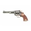 Image 8 : Taurus DA revolver, .357 Magnum caliber, 6”  barrel, blued finish, checkered wood  medallion grips; 