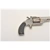 Image 5 : Otis Smith top break spur trigger pocket  revolver, .32 caliber, 3.25” barrel, nickel  finish, check
