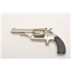Image 7 : Otis Smith top break spur trigger pocket  revolver, .32 caliber, 3.25” barrel, nickel  finish, check