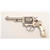 Image 6 : Smith & Wesson five-screw pocket DA revolver,  .32 Long caliber, 4.25” barrel, nickel  finish, pearl