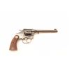 Image 3 : Colt Police Positive revolver, .22W.R.F.  caliber, 6” barrel, replaced rear sight,  blued finish, ch