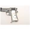 Image 2 : Beretta Model 1934 semi-automatic pocket  pistol, 9mm caliber, 3.25” barrel, blued  finish, pearl gr