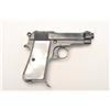 Image 4 : Beretta Model 1934 semi-automatic pocket  pistol, 9mm caliber, 3.25” barrel, blued  finish, pearl gr