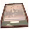 Image 2 : Two beautifully framed and matted color  prints (ca.1980’s) of Colonial figures, one  identified as 