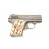 Image 3 : C. G. Haenel pocket semi-automatic pistol,  .25 caliber, 2” barrel, blued finish, faux  stag medalli