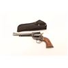 Image 1 : Ruger New Model Single Six revolver, .22  caliber, 6.5” barrel, blued finish, wood  medallion grips,