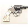 Image 6 : Colt Police Positive DA revolver, .38   caliber, 4” barrel, blued finish, pearl   grips, S/N 392542,