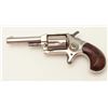 Image 8 : Red Jacket No. 6 spur trigger revolver, .30  caliber, 2.75” barrel, nickel finish, wood  grips, S/N 