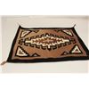 Image 4 : Small Navajo rug.      From the estate of  Elmer E. Taylor.     Est.:  $100-$200.