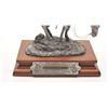 Image 1 : Pewter sculpture by Fran Barnum and issued by  Chilmark Collectors Society entitled  “Nothing Left”,