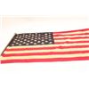 Image 3 : 50 star American flag on pole; shows age.      Est.:  $75-$150.