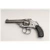 Image 1 : Smith & Wesson New Departure hammerless DA  revolver, .32 caliber, 3.5” barrel, S/N  118832, in over