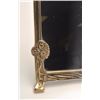 Image 1 : Modern Art Nuevo brass framed mirror,  approximately 11” x 9”.    Est.:  $25-$50.