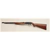 Image 2 : J.C. Higgins Model 28 semi-automatic rifle,  .22LR caliber, 24” barrel, black finish, wood  stocks, 
