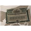 Image 6 : Lot of stock certificates from railroad, U.S.  steel, Etc. All have great art work. Est.:  $100-$200