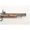 Image 3 : Engraved French percussion dueler/target  pistol, .45 caliber, 7” octagon barrel, wood  stock, No vi