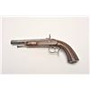 Image 5 : Engraved French percussion dueler/target  pistol, .45 caliber, 7” octagon barrel, wood  stock, No vi