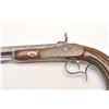 Image 7 : Engraved French percussion dueler/target  pistol, .45 caliber, 7” octagon barrel, wood  stock, No vi