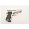 Image 3 : Walther Model PPK/S semi-automatic pistol,  .380 ACP caliber, 3.25” barrel, stainless,  checkered bl