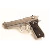 Image 4 : Beretta Model 92FS semi-automatic pistol, 9mm  caliber, 4.5” barrel, stainless, checkered  black gri