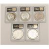 Image 3 : PCGS Graded MS-63 U.S. Dollars 5 total. Dated  1887 Est:$275-550