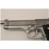 Image 2 : Beretta 92FS 9mm Semi-Auto pistol hard chrome  finish with aftermarket compensated and  extended bar
