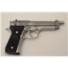 Image 4 : Beretta 92FS 9mm Semi-Auto pistol hard chrome  finish with aftermarket compensated and  extended bar