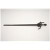 Image 4 : Ornate broadsword from Victorian era with  fancy cast metal mounts and great patina.  During the 19t