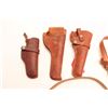 Image 9 : Lot of vintage holsters and belts; Bianchi,  Viking, others; value to $100 each.         Est.:  $150
