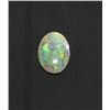 Image 1 : Unbelievable Large Australian Black Opal  displaying amazing play of colors weighing  11.86 carats w