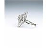 Image 3 : Dazzling ladies ring featuring a center  ‘IDEAL’ cut diamond weighing 0.70 carats of  H-I color and 